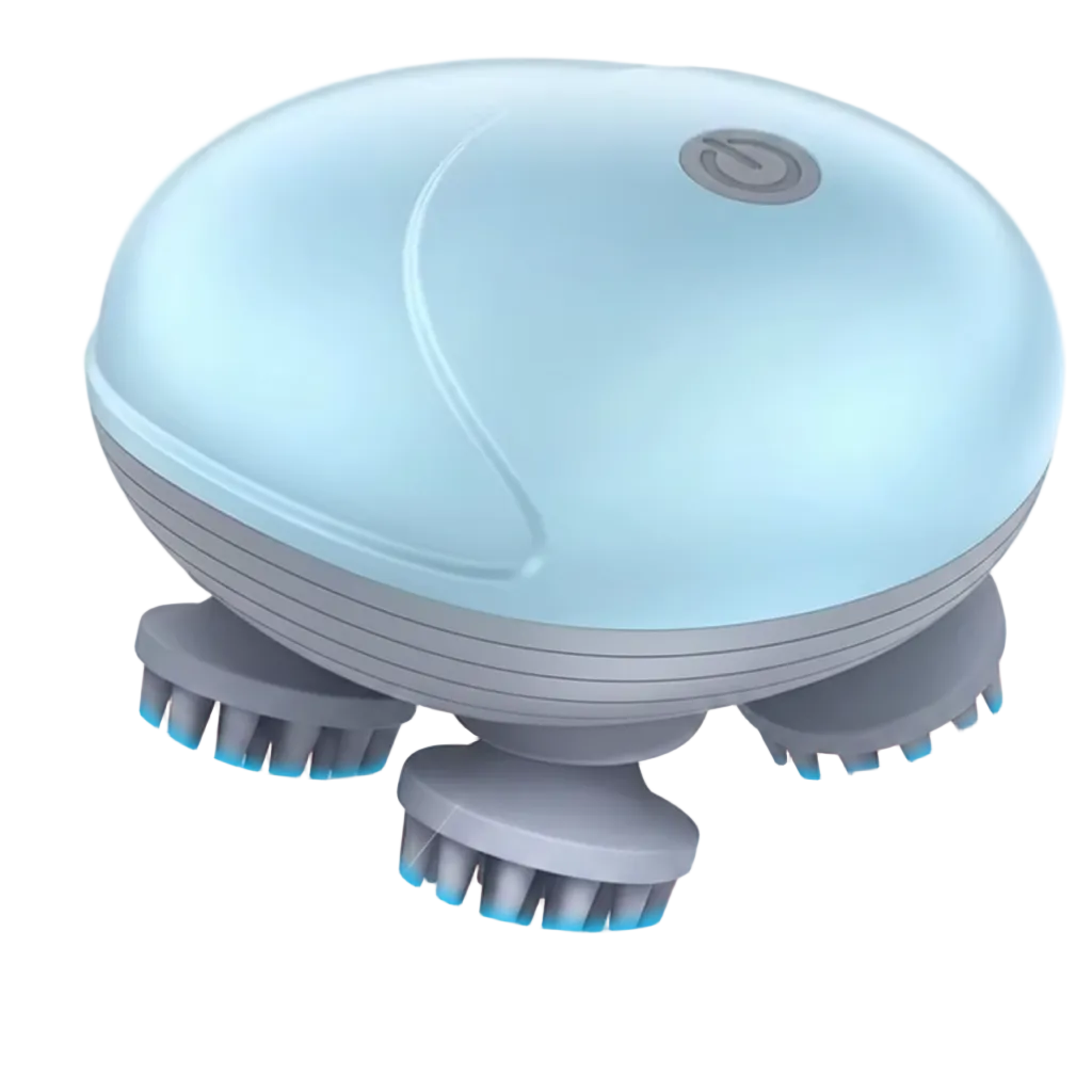 DualBliss Pro — Electric Scalp Massager + Pet Massager | Waterproof Kneading