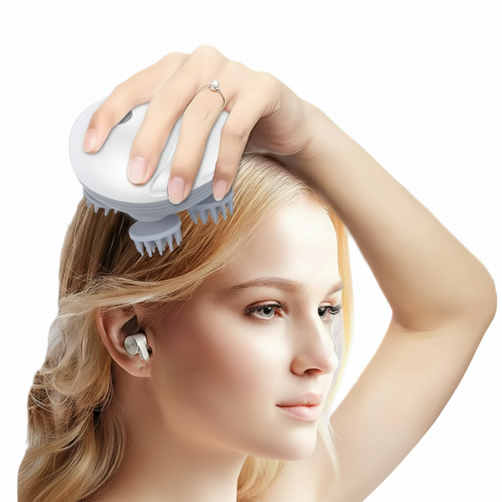 DualBliss Pro — Electric Scalp Massager + Pet Massager | Waterproof Kneading
