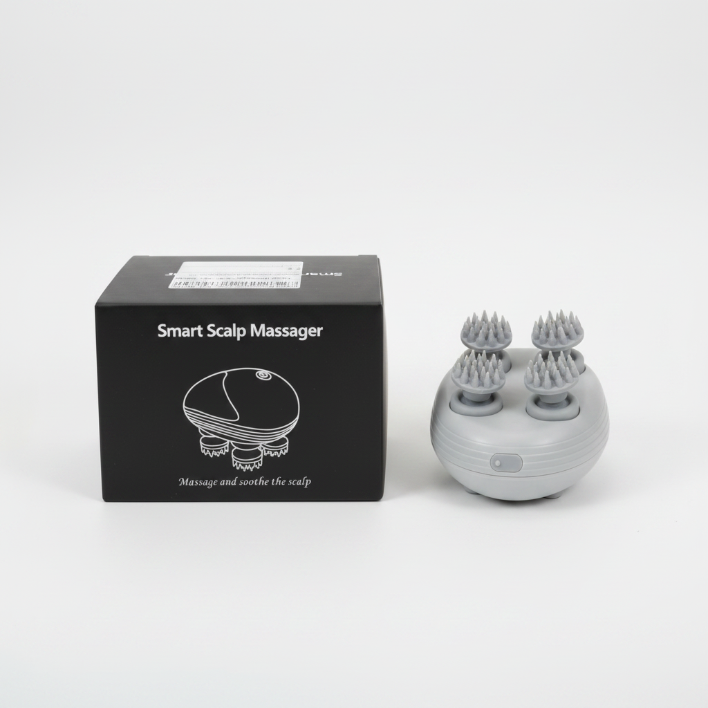 DualBliss Pro — Electric Scalp Massager + Pet Massager | Waterproof Kneading