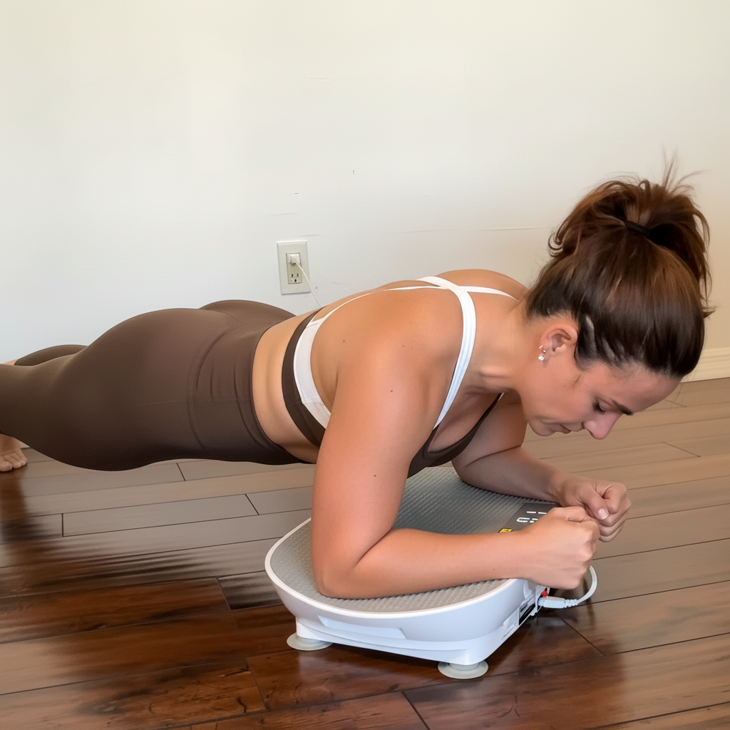 AuraVibe Pro — Whole-Body Vibration Plate with Bluetooth, Remote & 10 Speed Levels | Aurora Blur Wellness