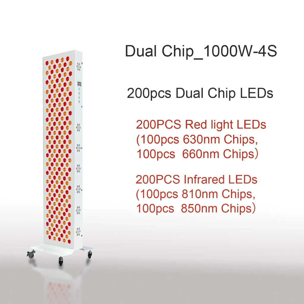 LumiPanel Elite — Dual Chip Red Light Therapy Panel | 630nm 660nm 810nm 850nm LED