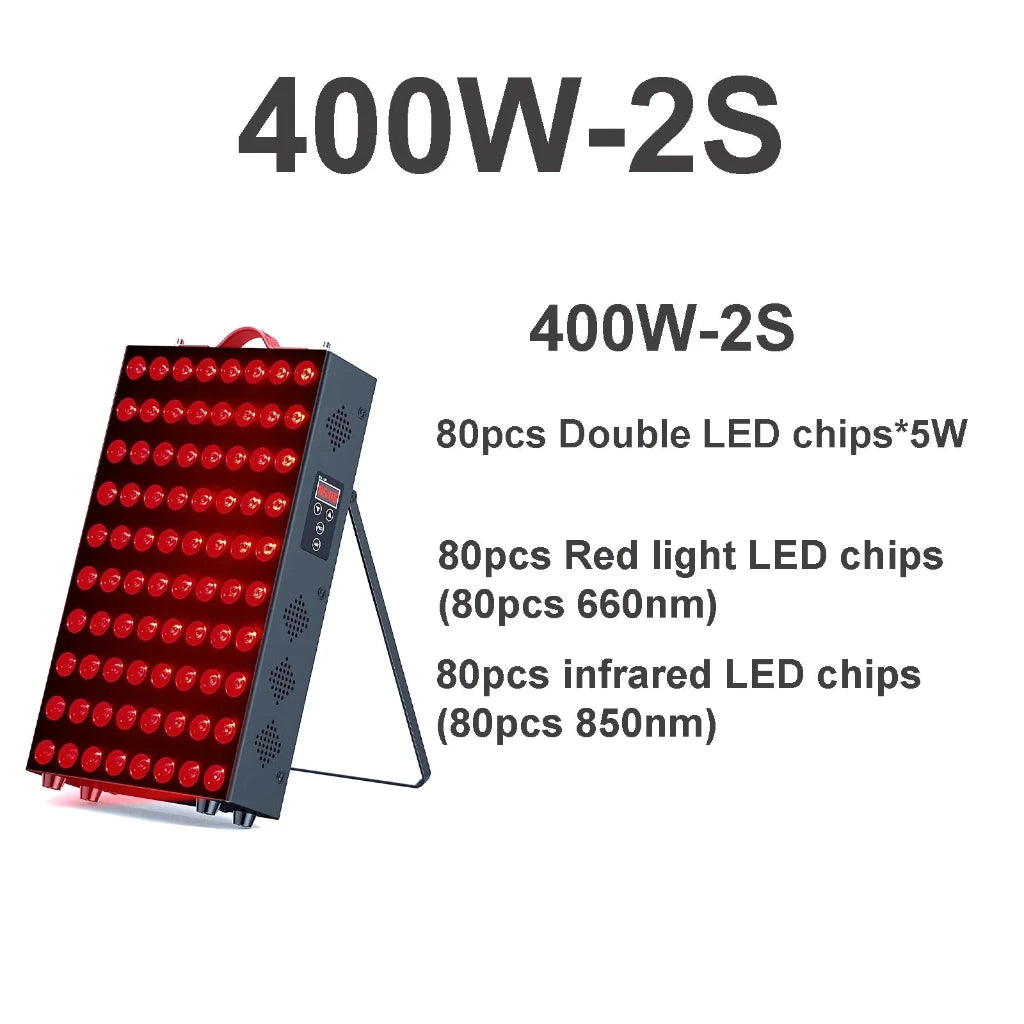 LumiPanel Elite — Dual Chip Red Light Therapy Panel | 630nm 660nm 810nm 850nm LED