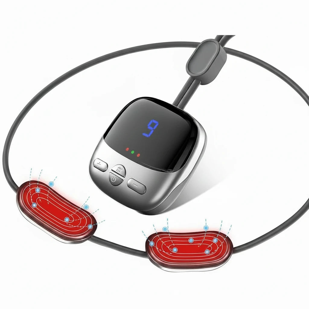 VitaPulse Neck Pro 58 gram lightweight pendant design for hands-free cervical care

