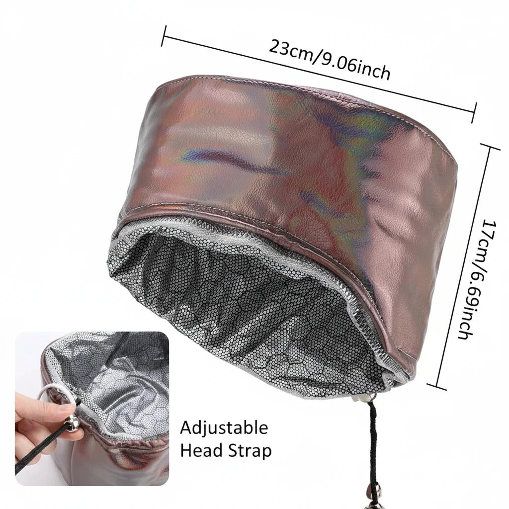 ScalpBloom Cap Pro — Heated Hair Treatment Cap | Aurora Blur