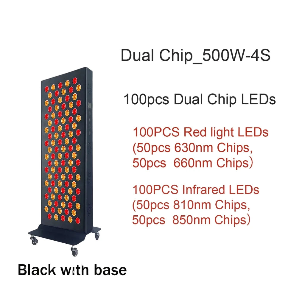 LumiPanel Elite — Dual Chip Red Light Therapy Panel | 630nm 660nm 810nm 850nm LED
