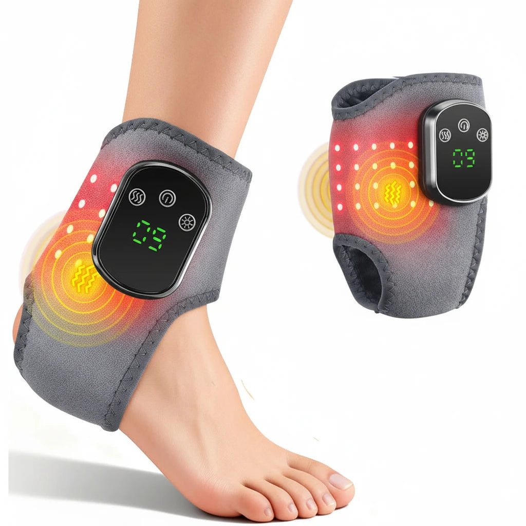 VitaWarm Pro — Heated Vibration Comfort Wrap for Wrist, Ankle & Neck