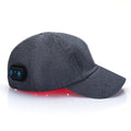 Hands-free at-home red light therapy session with ScalpRevive Pro Dual hair growth cap