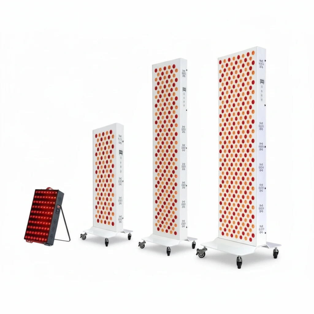 LumiPanel Elite dual chip red light therapy panel with 4 wavelengths 630nm 660nm 810nm 850nm
