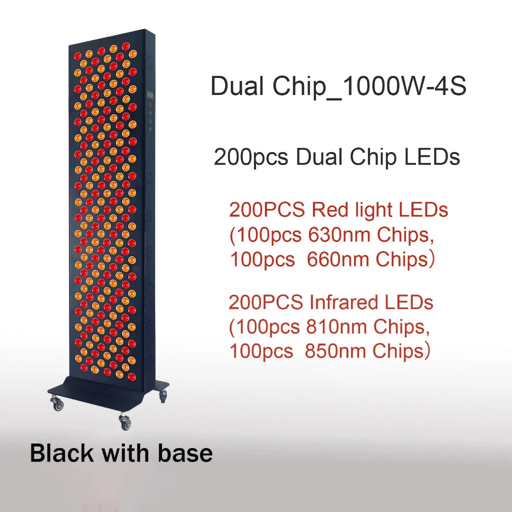 LumiPanel Elite — Dual Chip Red Light Therapy Panel | 630nm 660nm 810nm 850nm LED