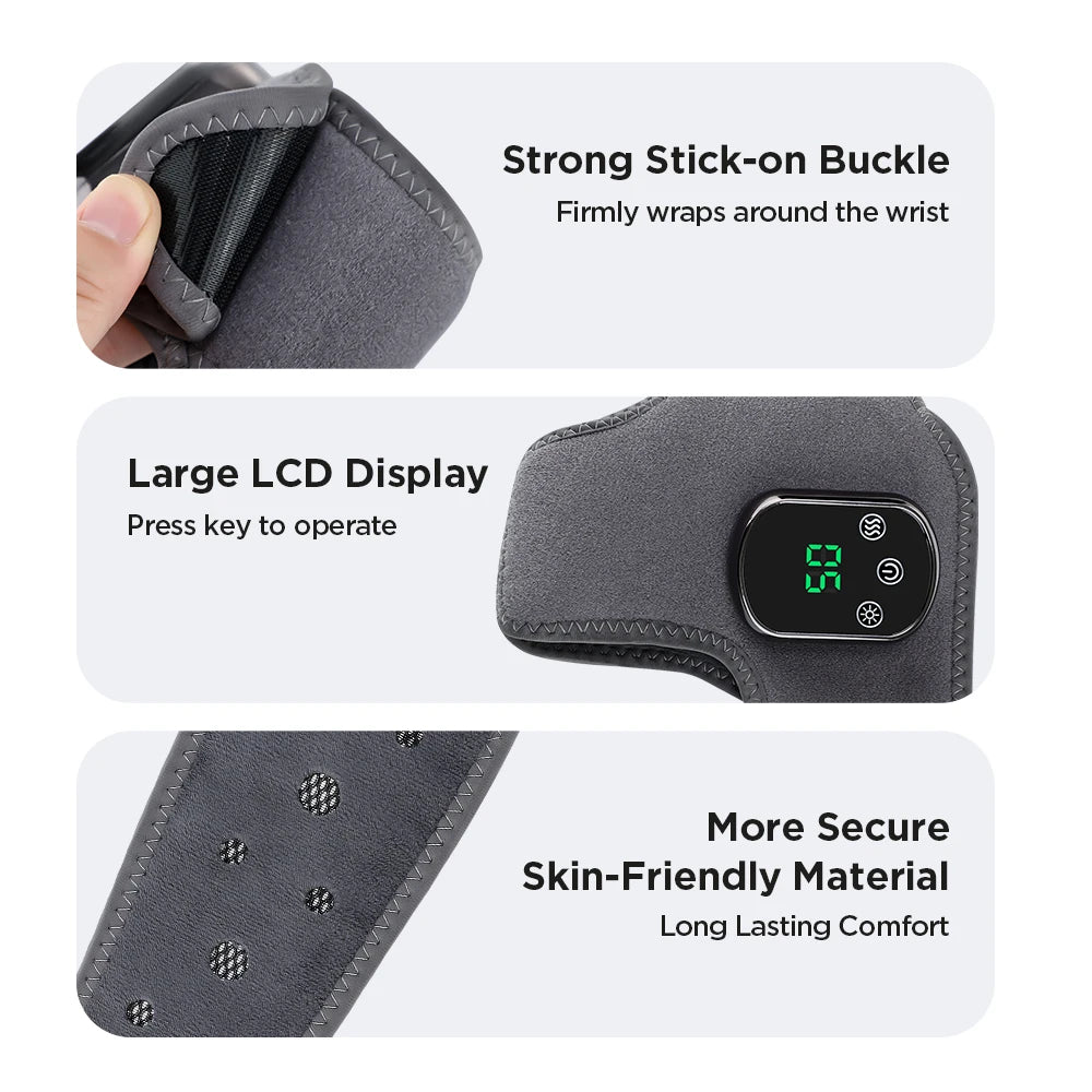 VitaWarm Pro — Heated Vibration Comfort Wrap for Wrist, Ankle & Neck