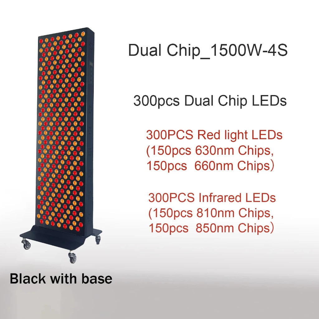 LumiPanel Elite — Dual Chip Red Light Therapy Panel | 630nm 660nm 810nm 850nm LED